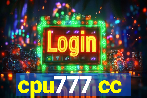 cpu777 cc